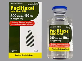 paclitaxel 6 mg/mL concentrate,intravenous