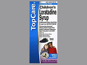 loratadine 5 mg/5 mL oral solution