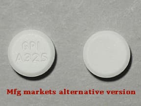 acetaminophen 325 mg tablet