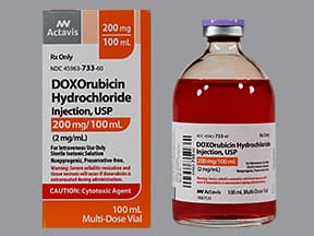 doxorubicin 2 mg/mL intravenous solution