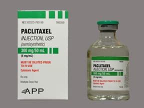 paclitaxel 6 mg/mL concentrate,intravenous