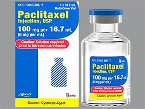 paclitaxel 6 mg/mL concentrate,intravenous