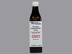 cetirizine 1 mg/mL oral solution