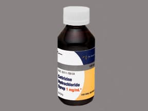 cetirizine 1 mg/mL oral solution