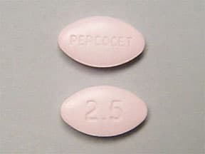 Percocet 2.5 mg-325 mg tablet