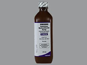 cetirizine 1 mg/mL oral solution