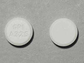 acetaminophen 325 mg tablet