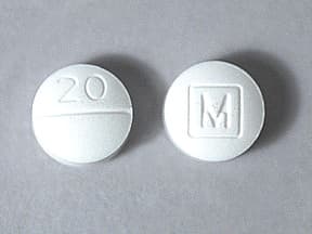 methylphenidate 20 mg tablet