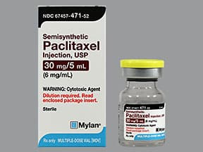 paclitaxel 6 mg/mL concentrate,intravenous