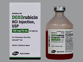 doxorubicin 2 mg/mL intravenous solution