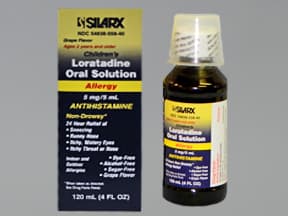 loratadine 5 mg/5 mL oral solution