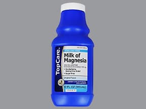 Milk of Magnesia 400 mg/5 mL oral suspension