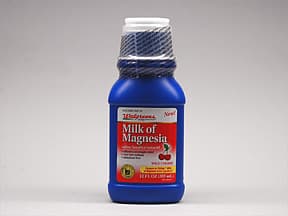 Milk of Magnesia 400 mg/5 mL oral suspension