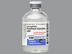 paclitaxel 6 mg/mL concentrate,intravenous