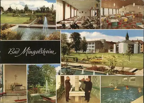 Mingolsheim Schwefelbad Sanatorium St Rochus Kat. Bad Schoenborn