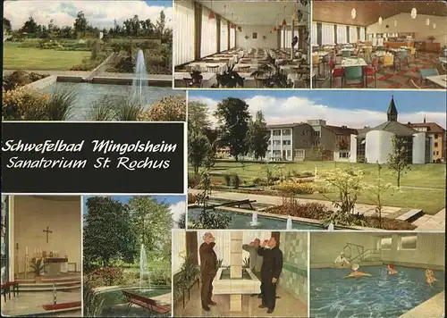 Mingolsheim Sanatorium St.Rochus Kat. Bad Schoenborn