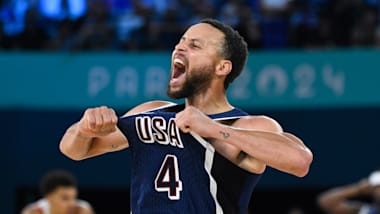 Stephen Curry calls Paris 2024 "Golden Dagger" his best 3-pointer