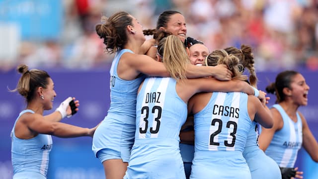 ARG v BEL - Women's Bronze Medal Match | Hockey | Olympic Games Paris 2024