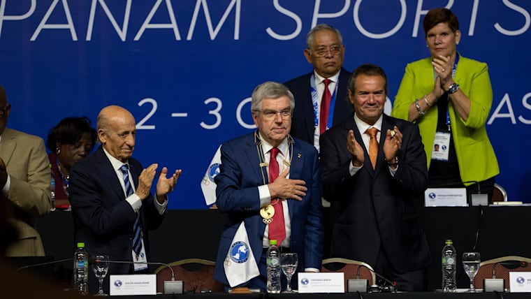 IOC President Bach attends General Assembly of Panam Sports in Paraguay