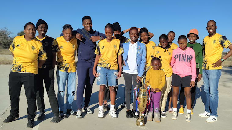 Ouname Mhotsha is inspiring the next generation of sportswomen in Africa