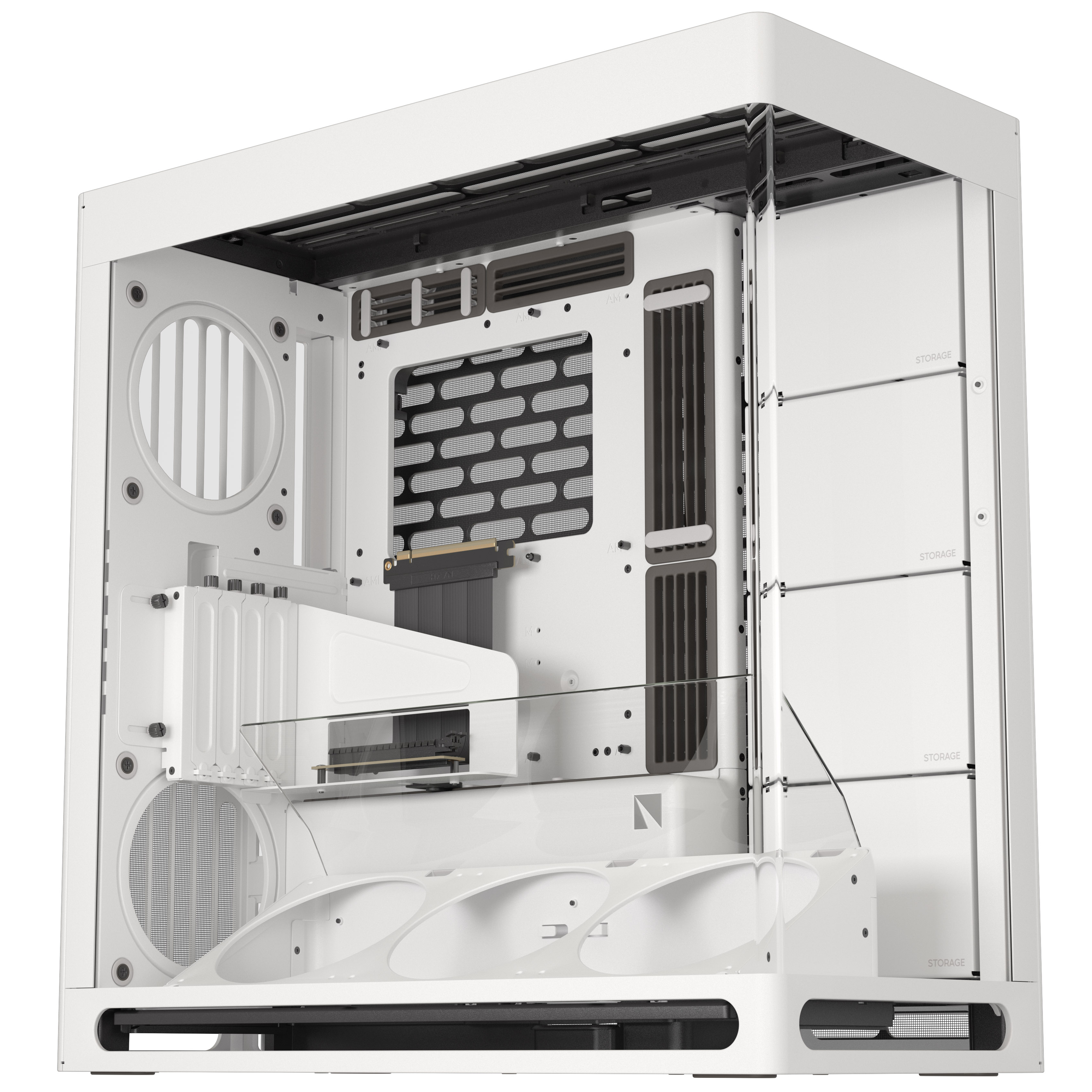 HAVN HS420 VGPU Premium Mid Tower Case - White