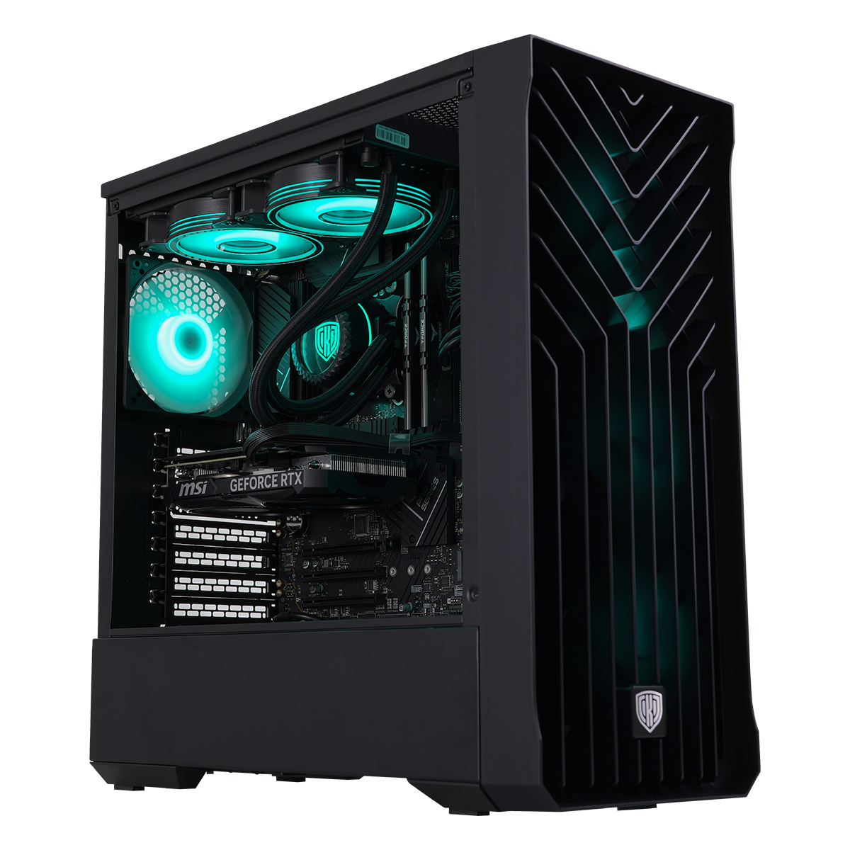 OcUK Gaming Graphite - Intel Core i7 12700KF, RTX 4060Ti Pre-Built Gaming PC