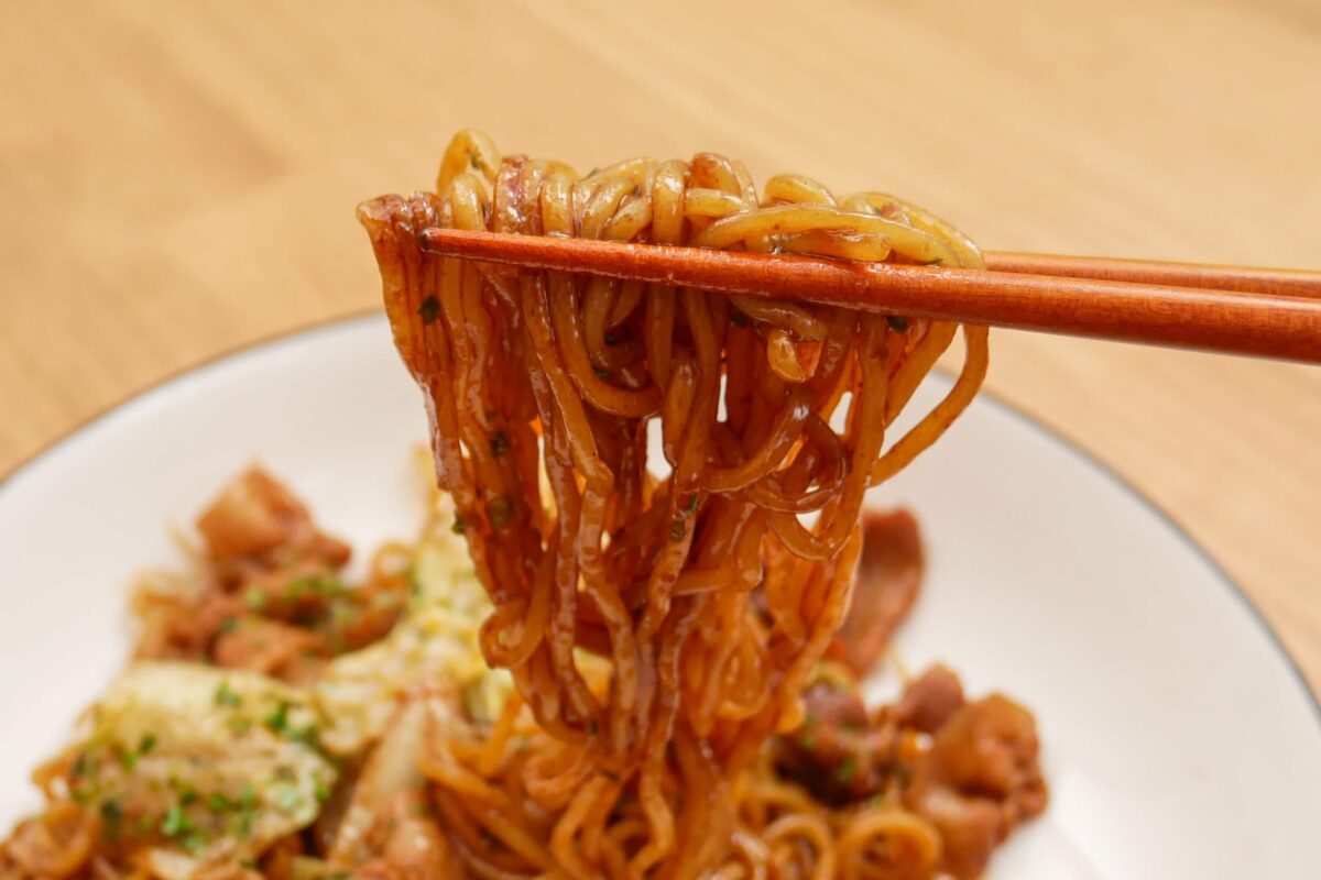 料亭スタイル・ヤバい焼きそば