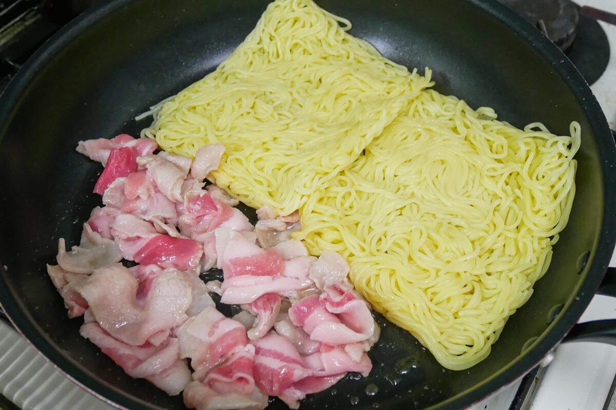 料亭スタイル・ヤバい焼きそば