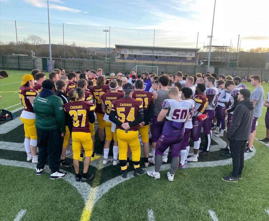 在英國打美式足球的救贖之旅-16: [game day] 2月6日 Loughborough University 客場