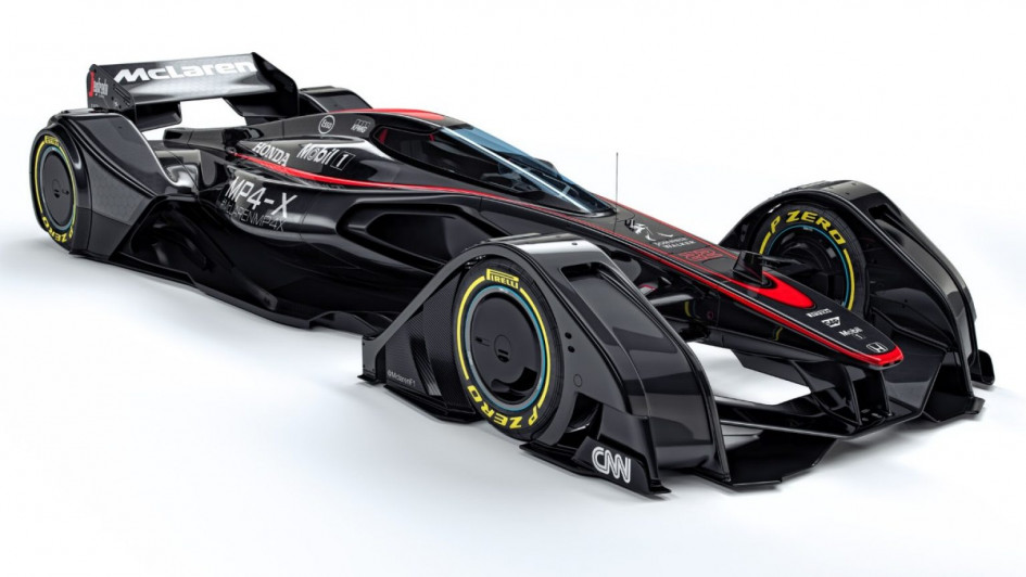 McLaren MP4-X概念車：未來的F1賽車可能會是什麼樣子？