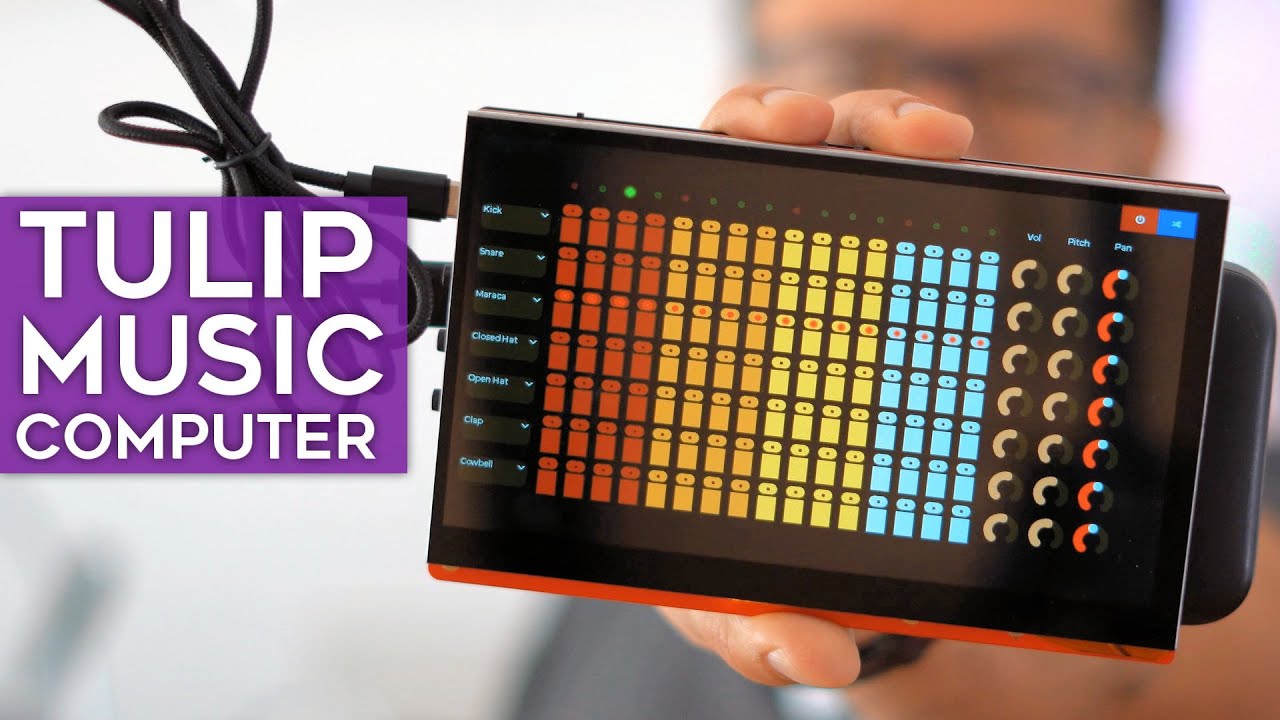 Tulip, a musical computer based on Micropython - YouTube