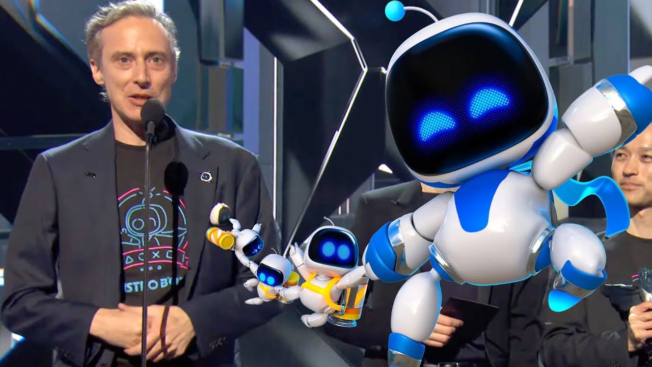 ASTRO BOT Wins the Game of the Year Award at The Game Awards 2024 - YouTube