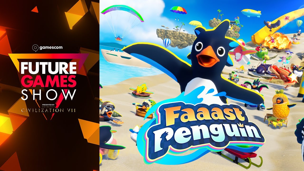 Faaast Penguin Reveal Trailer - Future Games Show Gamescom 2024 - YouTube