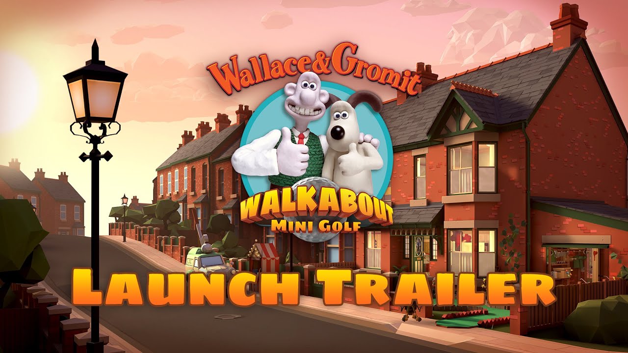 ⛳ Wallace & Gromit Launch Trailer - Walkabout Mini Golf #gaming #vr - YouTube