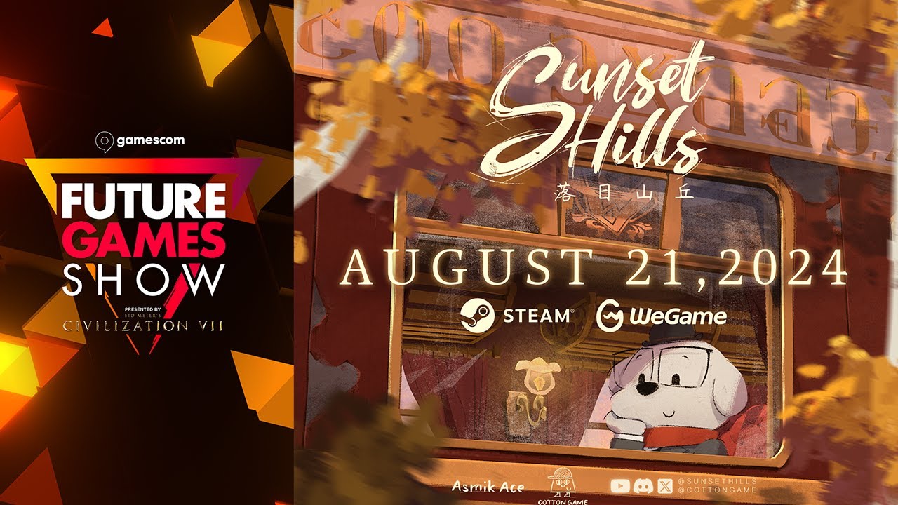 Sunset Hills Gameplay Trailer - Future Games Show Gamescom 2024 - YouTube