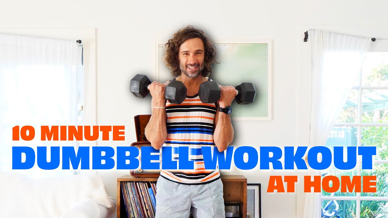 10 Min Dumbbell Workout | Joe Wicks Workouts - YouTube