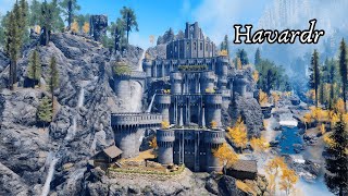 Tour of Havardr an EPIC Skyrim Home