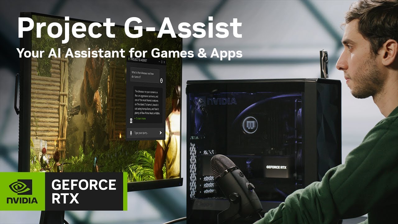 Project G-Assist | Your AI Assistant For Games & Apps - YouTube