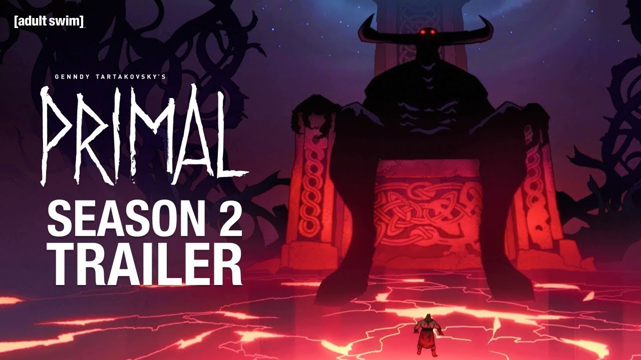 Genndy Tartakovsky's Primal | Season 2 OFFICIAL TRAILER | adult swim - YouTube