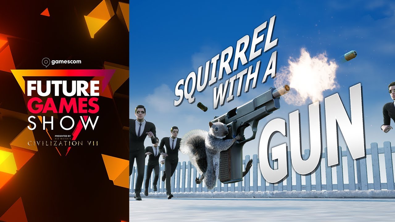 Squirrel With A Gun Launch Trailer - Future Games Show Gamescom 2024 - YouTube