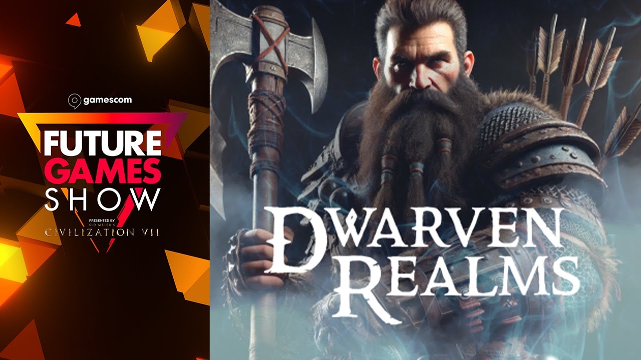 Dwarven Realms Gameplay Trailer - Future Games Show Gamescom 2024 - YouTube