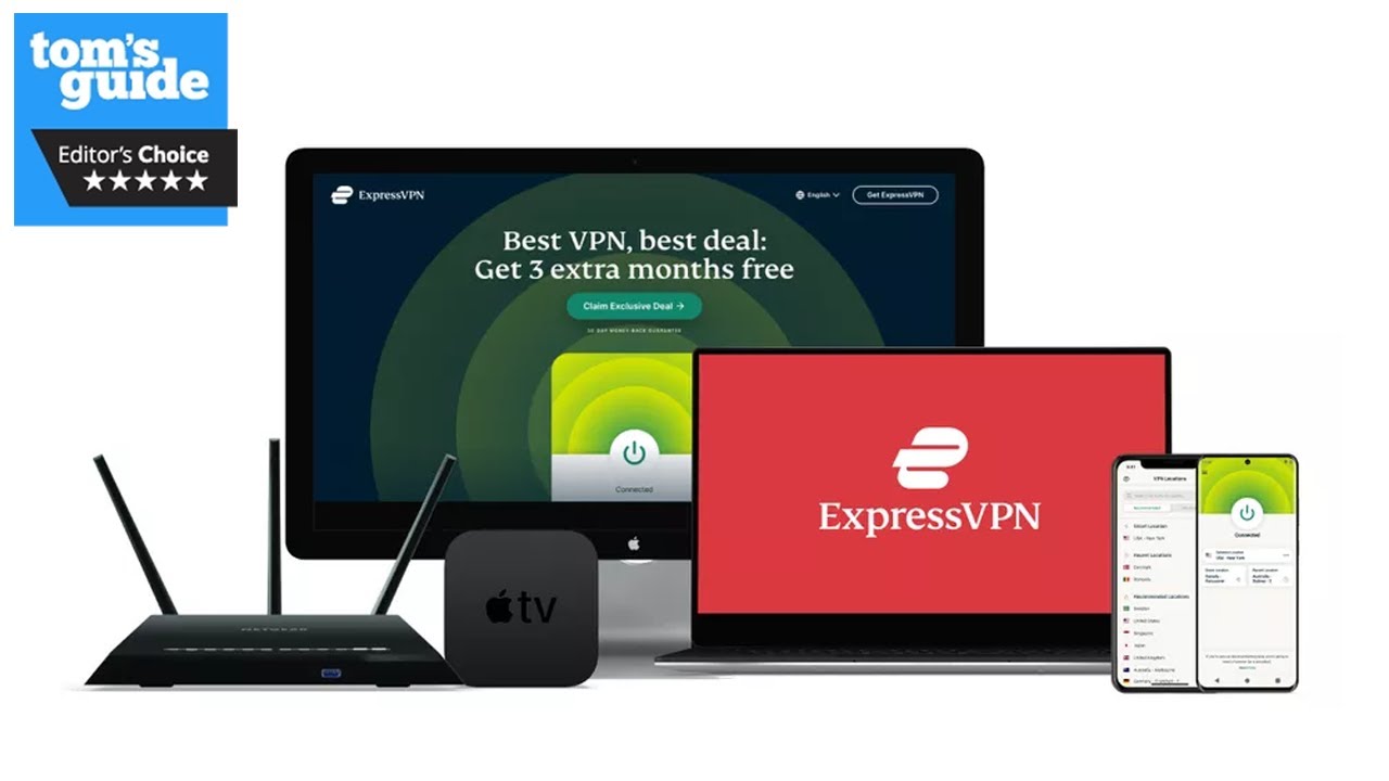 ExpressVPN App Demo - YouTube