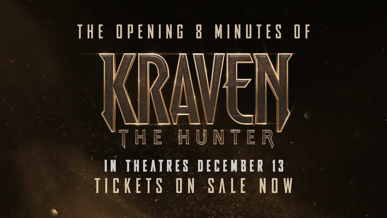 KRAVEN THE HUNTER - Opening 8 Minutes - YouTube