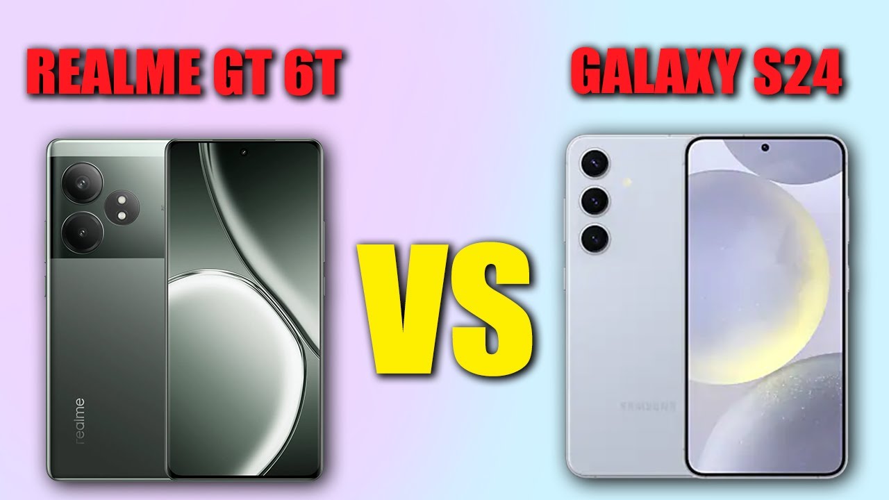 realme GT6 vs Samsung Galaxy S24 Plus: prestazioni, fotocamera e display a confronto! - YouTube