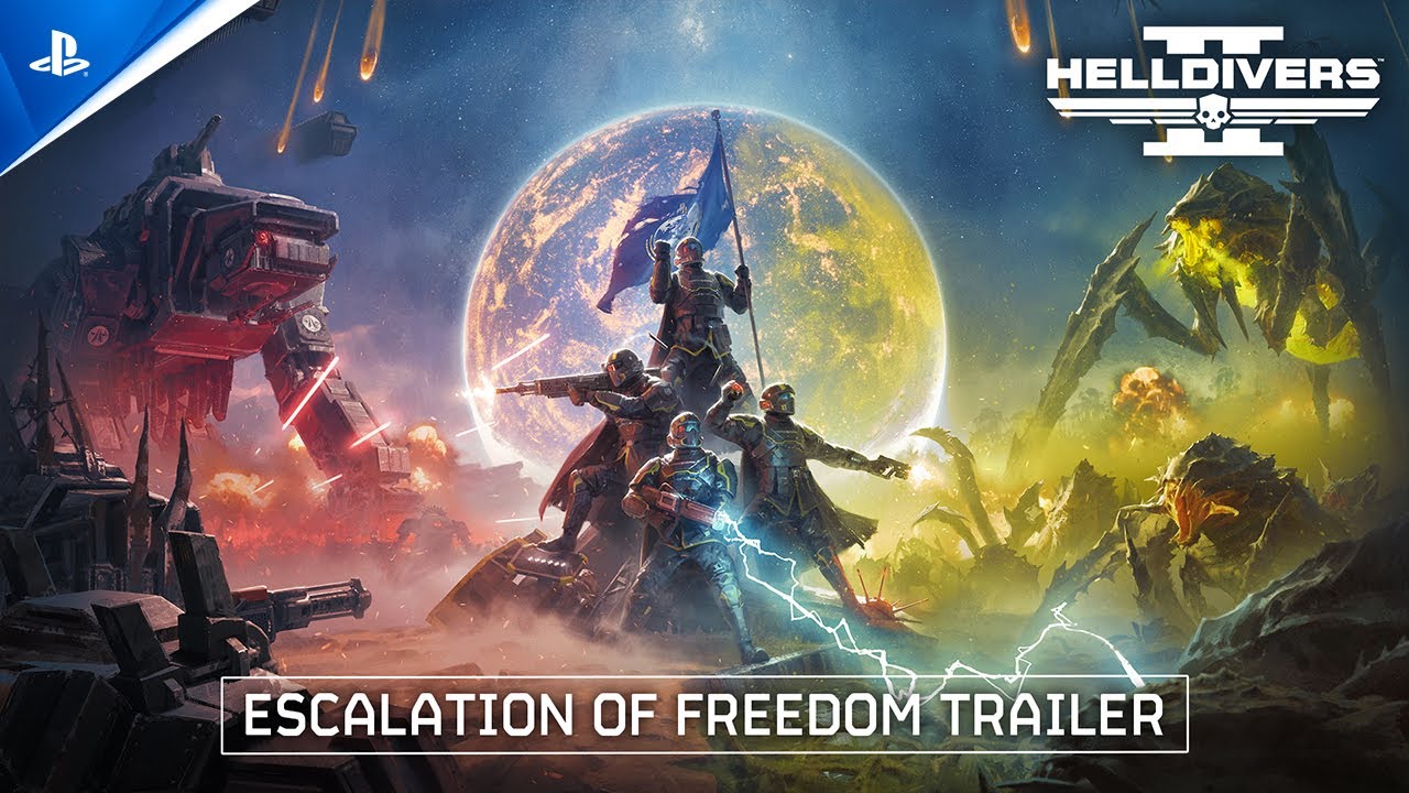 Helldivers 2 - Escalation of Freedom Announcement Trailer | PS5 & PC Games - YouTube