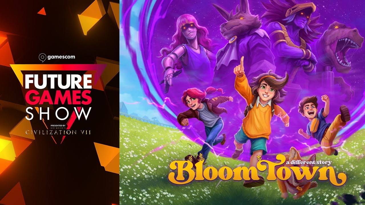 Bloomtown: A Different Story Release Date Trailer - Future Games Show Gamescom 2024 - YouTube