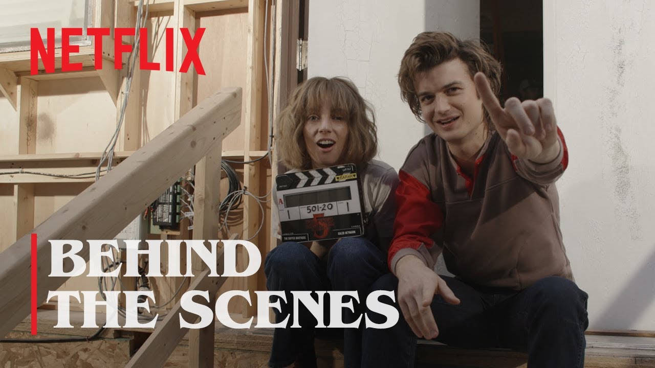 Behind The Scenes | Stranger Things 5 | On Set of The Final Season | Netflix - YouTube