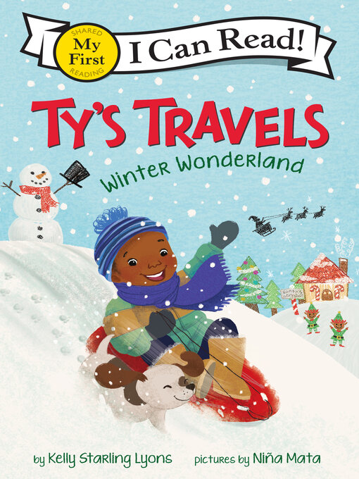 Ty's Travels Winter Wonderland، جلد کتاب