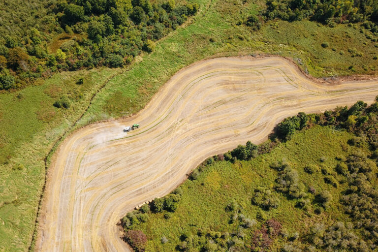 Wollastonite spreading in Canada.