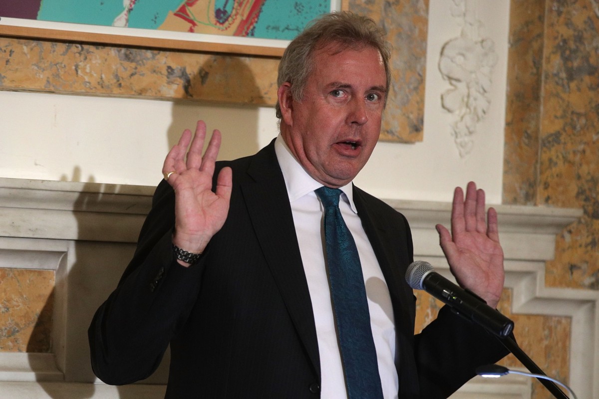 Former UK ambassador to the US Kim Darroch 